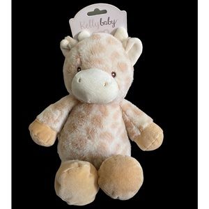 KellyBaby KellyToy 12” Cuddle Giraffe Rattle Plush Crinkle Ears Unisex Baby toy